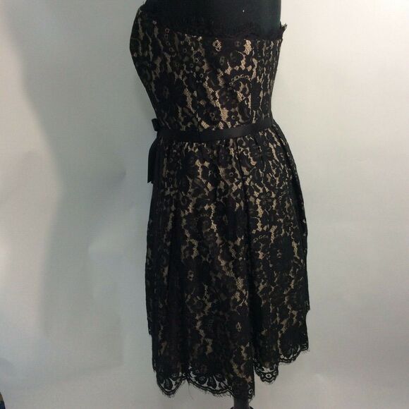 Robert Rodriguez Neiman Marcus Black Lace Dress 6 - Picture 4 of 11